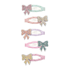 Load image into Gallery viewer, Sparkle bow mini clic clacs
