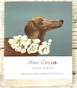 Penny in the pear blossom notebook