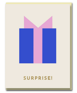 Surprise present card
