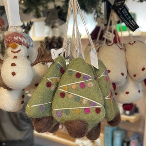 Christmas decoration - mini Xmas trees