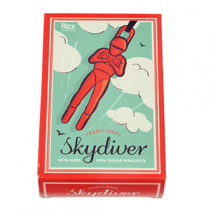 Traditional skydiver toy