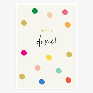 Well done card