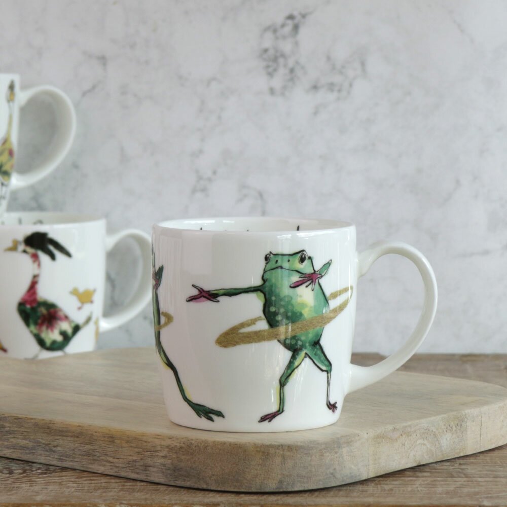 Work it! frog mug