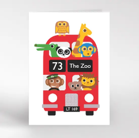 Zoo bus print