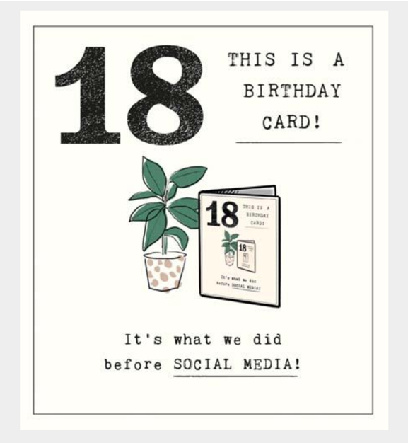 18 This Is A Birthday Card