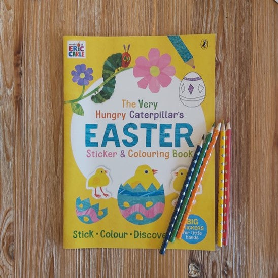Very hungry caterpillars Easter sticker & colouring book