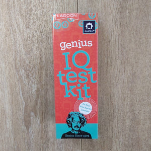 Einstein genius IQ test kit