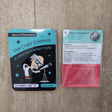 Load image into Gallery viewer, The crazy scientist - five senses activity cards
