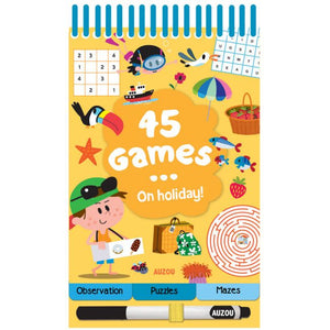 Holiday puzzles & games book