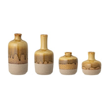 Load image into Gallery viewer, Hosna vase - yellow - set of 4
