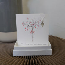 Load image into Gallery viewer, Boxed necklace card - tree of life
