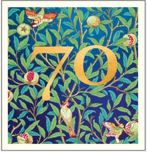 70th birthday card
