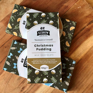 Christmas pudding milk chocolate