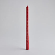 Load image into Gallery viewer, Christmas Advent candle - red
