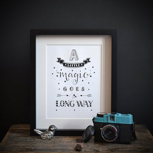 A little magic A5 print & frame