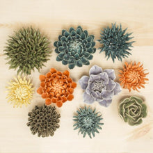Load image into Gallery viewer, Coral 4 - green rose
