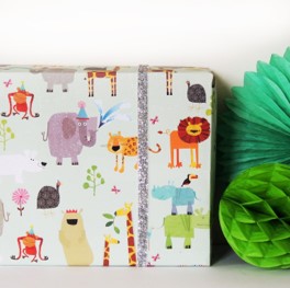 Animal wrapping paper