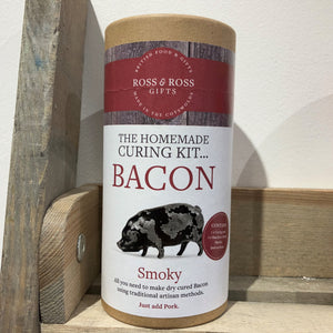 Smoky bacon homemade curing kit