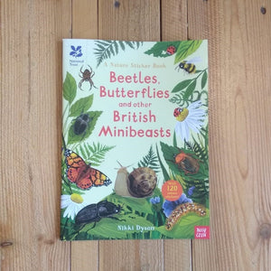 Beetles, butterflies & other insects activity book