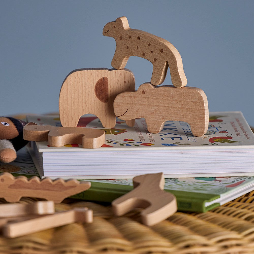 Bianca wooden toy animals