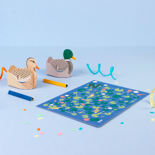 Create your own blow ducks