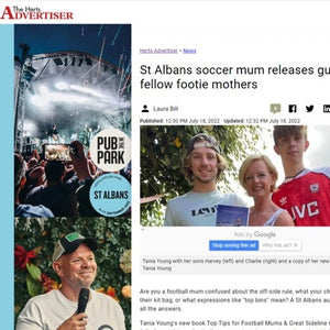 Top tips for football mums book