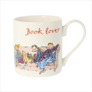 Quentin Blake 'book lover' mug