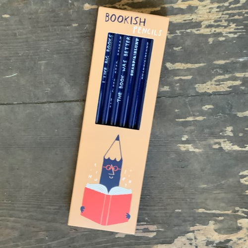 Featuring the wry witticisms of 'Sharp&Blunt', these 'Bookish' pencils are a great way to start your own literary masterpiece!