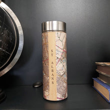 Load image into Gallery viewer, St Albans wooden flask
