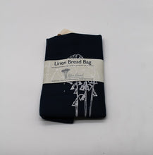 Load image into Gallery viewer, Linen bread bag - navy
