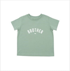 Brother short-sleeved t-shirt - sage