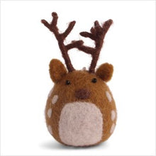 Load image into Gallery viewer, Christmas decoration - brown mini deer

