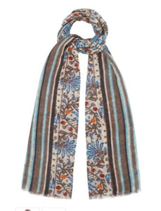 Chantilly twill wool scarf