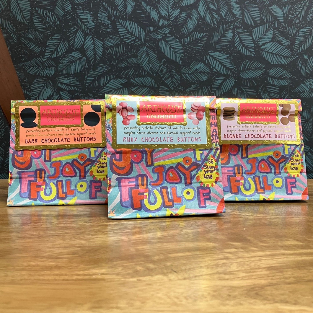 Full of joy chocolate buttons