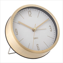 Load image into Gallery viewer, Table clock - gold
