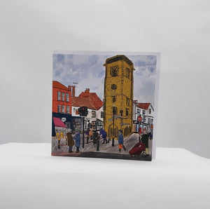 Clock tower St Albans card
