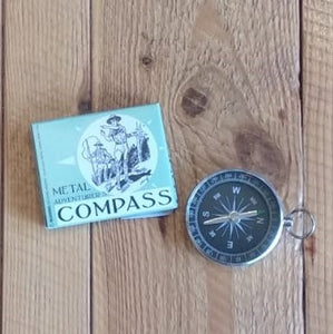 Children's metal compass