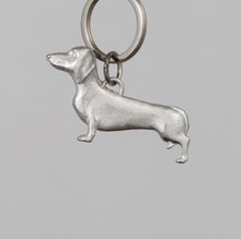 Load image into Gallery viewer, Dachshund keyring
