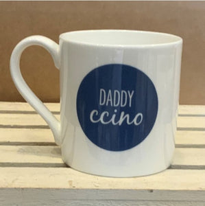 This Daddy ccino makes a great Father's Day gift, or simply to let your coffee drinking Dad know how much you love him!