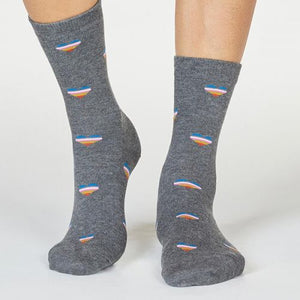Cretia heart stripe socks