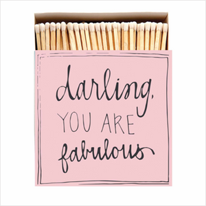Fabulous square matchbox
