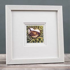Rook small framed print