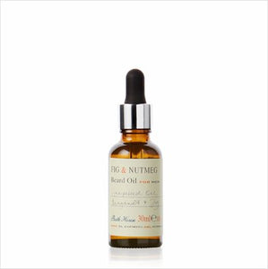 Spanish fig & nutmeg beard oil