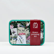 Load image into Gallery viewer, Flower pressing in a tin

