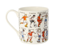 Load image into Gallery viewer, The art of football mug

