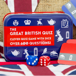 Quiz in a tin - the Great British quiz