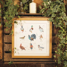 Load image into Gallery viewer, The British Collection:  game birds framed print
