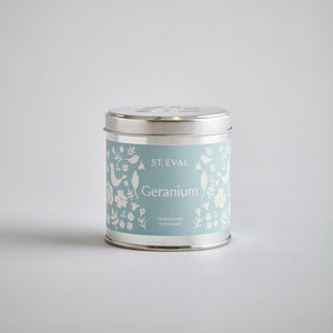 Lemon & thyme scented tin candle