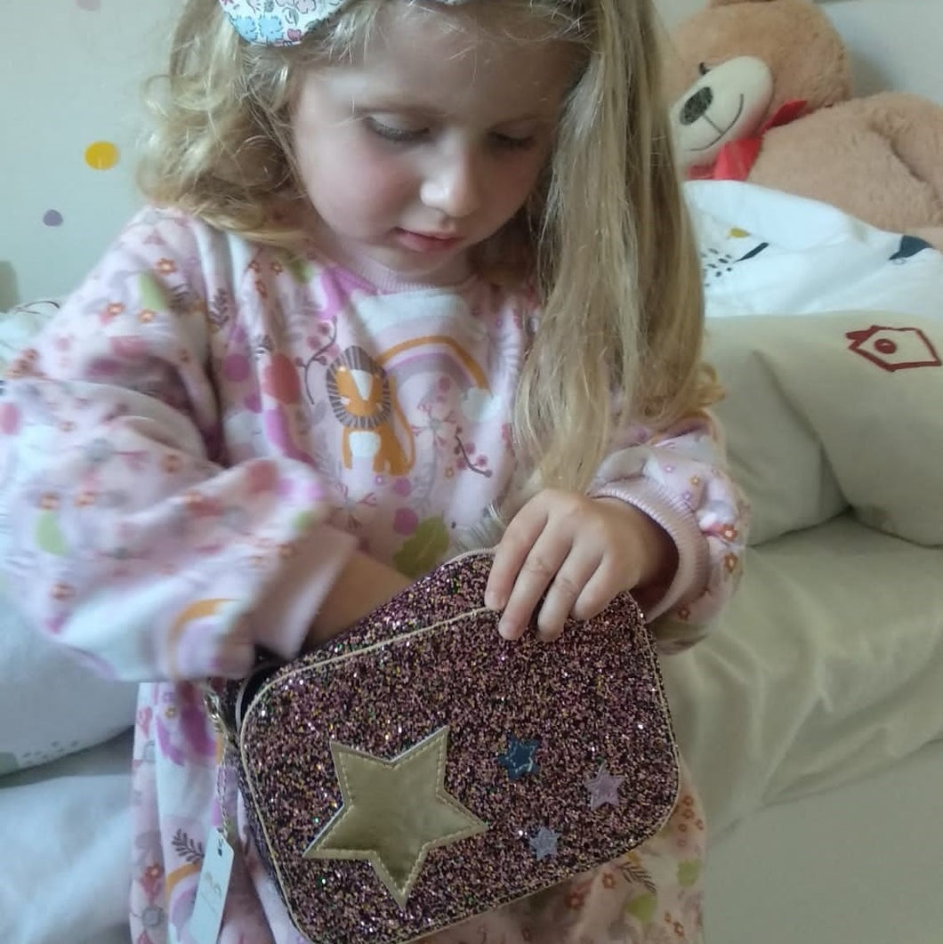 Glitter star bag