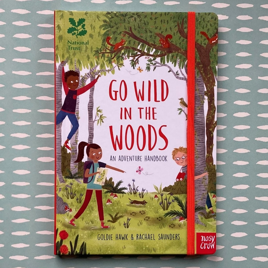 Go wild in the woods adventure book